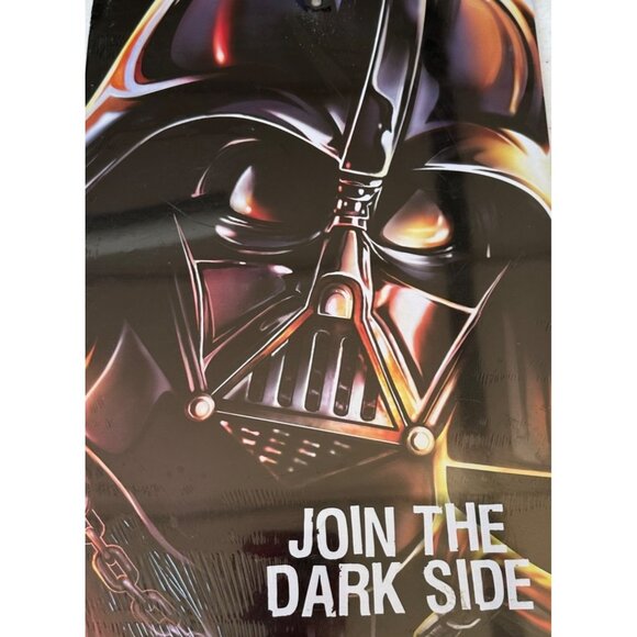 VANDOR LLC Star Wars Join The Dark Side Darth Vader Wall Hang Poster 8.5x12.5" - Picture 1 of 5